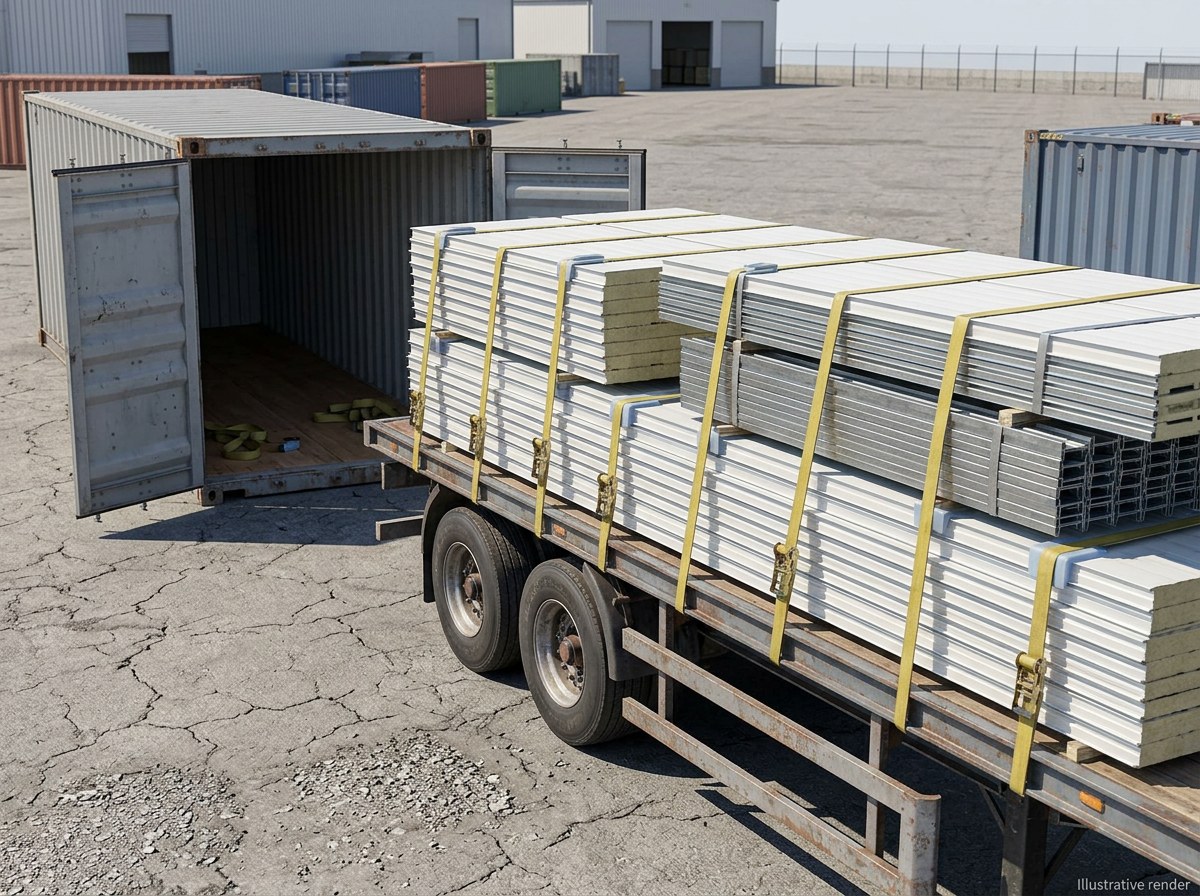 Global Shipping & On-Site Assembly